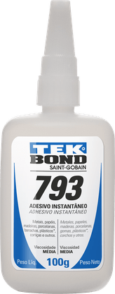 Adesivo Instantâneo Cola 793 100g Tek Bond
