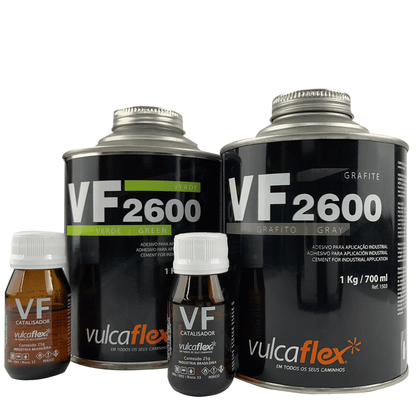 Adesivo Super VF 2600 Verde Cola 1kg Vulcaflex
