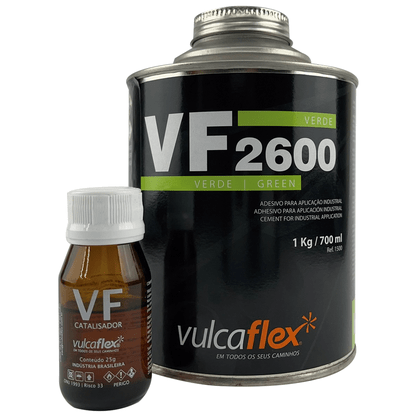 Adesivo Super VF 2600 Verde Cola 1kg Vulcaflex