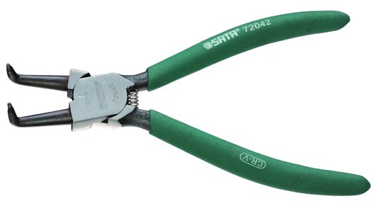 Alicate Para Anéis Externo Curvo 7" 19 A 60Mm Sata