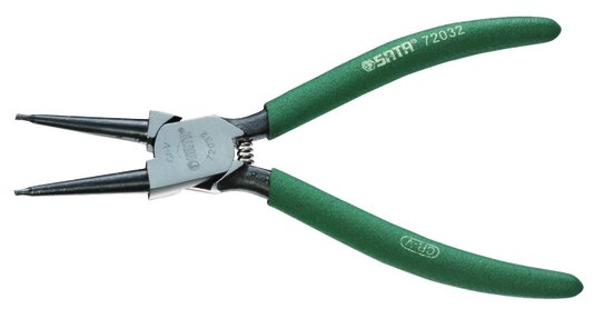 Alicate Anéis Interno Reto De 9" 35 A 100Mm Sata