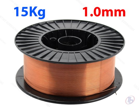 Arame Solda Mig Bitola 1.0mm 15kg C/Carretel - Balmer
