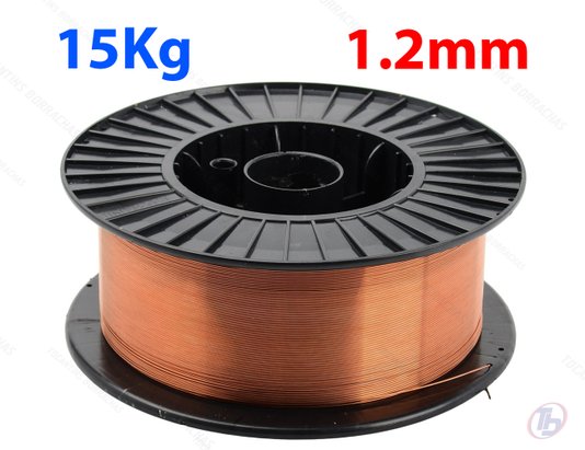 Arame Solda Mig Bitola 1.2mm 15kg C/Carretel - Balmer