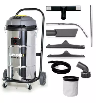 Aspirador de Pó e Água 65Lt Inox 2800W 220V Lavor