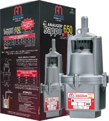 Bomba Submersa P/Poço Sappo 650 Extreme 220V Anauger