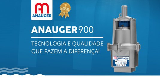 Bomba Submersa Vibratória Para Poço Anauger 900 220v