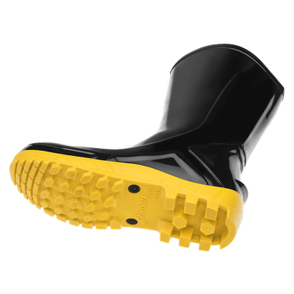 Bota de PVC Nº39 Cano Médio Solado Amarelo Marluvas