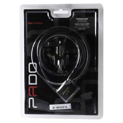 Cadeado para Bicicleta 30mm preto Pado