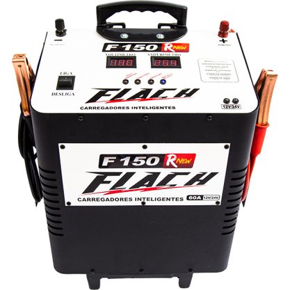 Carregador de Bateria F150 R New 60Ah 12/24v Flach