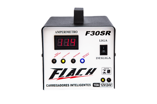Carregador De Bateria F30SR 10A 12/24V – Flach