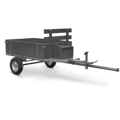 Carreta Simples 1300 R8 Preta P/Moto Cultivadores