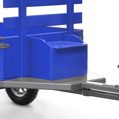 Carreta Simples 1300 R8 Preta P/Moto Cultivadores