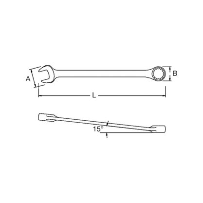Chave Combinada Sata 42 Mm
