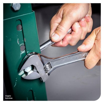 Chave de Boca / Inglesa / Ajustável 8" Sata