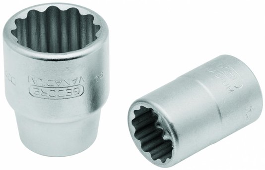 Chave Soquete Estriado 30mm x 3/4 Gedore