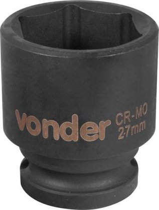Chave Soquete sextavado impacto de 1/2" x 27 mm Vonder