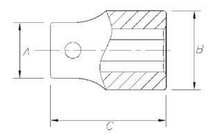 Soquete de Impacto 3/4 27mm Belzer