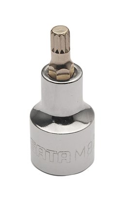 Chave Soquete Bit Multidentado 1/2"X50Mmxm16 Sata