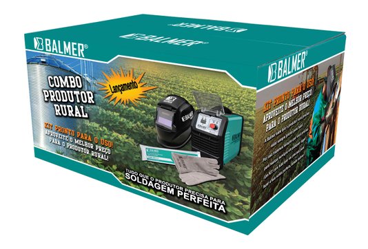 Combo Produtor Rural Fonte Inversor Joy 223dv Balmer