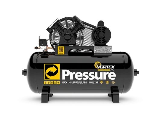Compressor de ar 10pcm 100l mono Vortex 300 Pressure