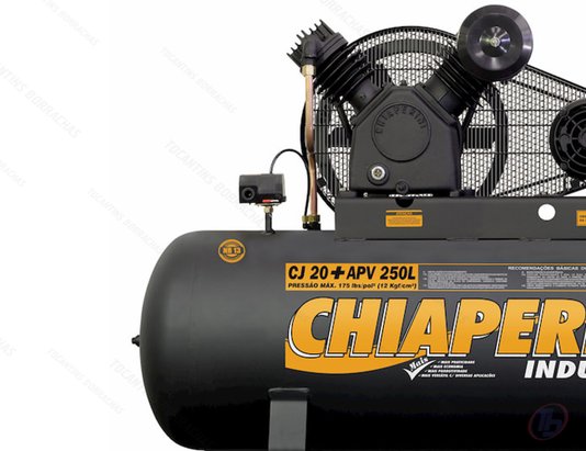 Compressor ar alta pressão CJ 20 APV 250Ls Chiaperini