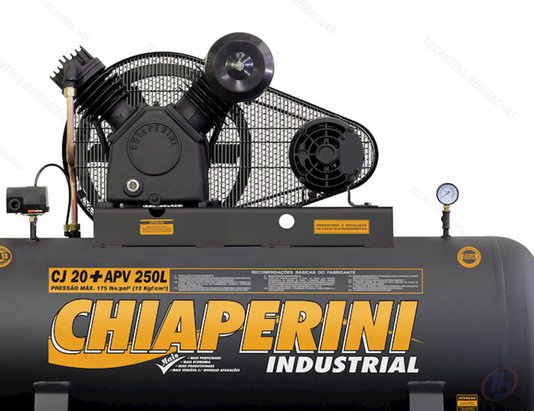 Compressor ar alta pressão CJ 20 APV 250Ls Chiaperini