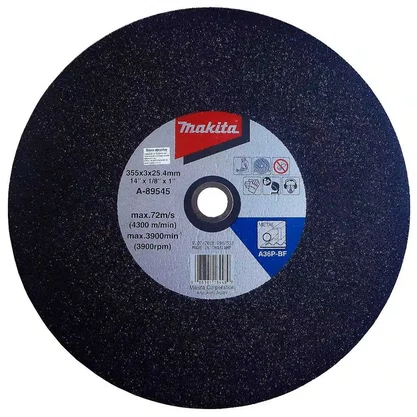 Disco de corte Metal 14x1/8x1 A-89545 Makita