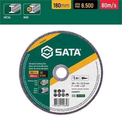 Disco de Corte Metal/Inox 4.1/2 x 1.6 x 7/8 Sata