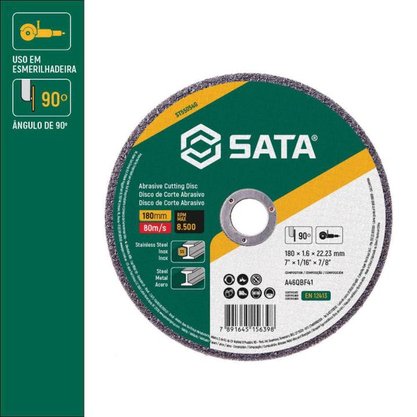Disco de Corte Metal/Inox 4.1/2 x 1.6 x 7/8 Sata