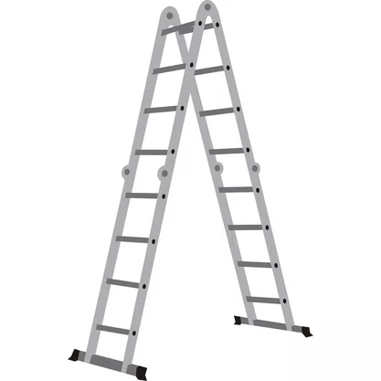 Escada Multifuncional Alumínio 12Deg 3x4 3,39Mt Worker