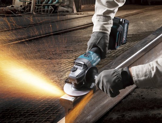 Esmerilhadeira Angular a bateria 40v GA005GM201 Makita