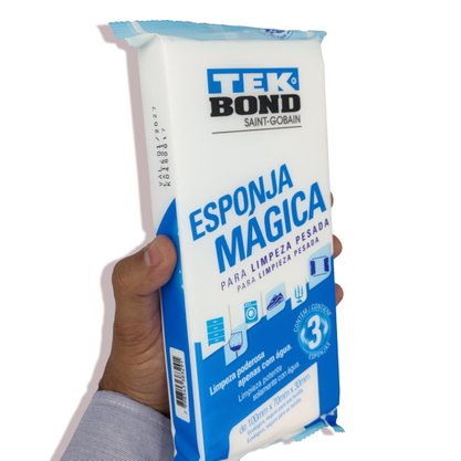 Esponja Mágica À Base De Melamina Tekbond Com 3 Un