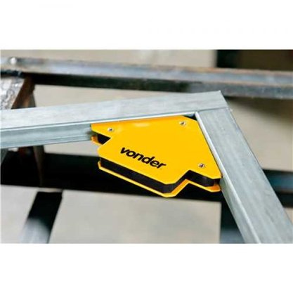 Esquadro magnético 10 kgf para soldador Vonder