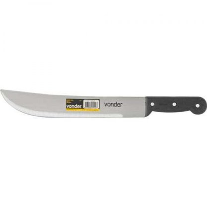 Facão 16" Aço Carbono Cabo de plástico Vonder