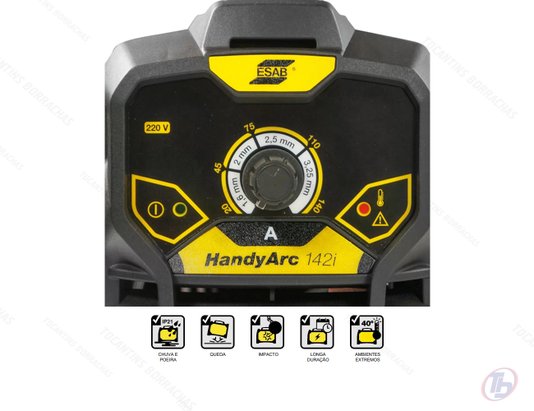 Fonte Inversora Handyarc 142i Esab