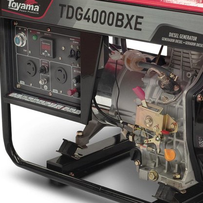 Gerador Diesel 3.3kw 4T Com partida TDG4000BXE Toyama