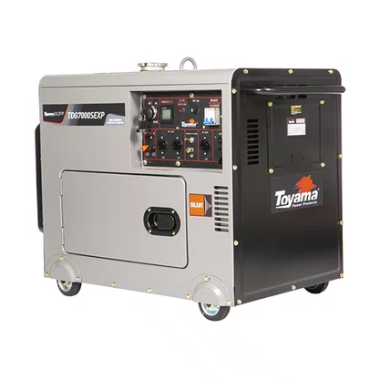 Gerador a Diesel TDG7000SEXP 6 kVA 418 cc C/part Toyama