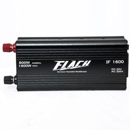 Inversor De Tensão 12v/220v 0800w Pico 1600w Flach