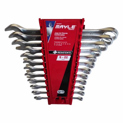 Jogo De Chave Fixa 6 A 32mm 12pcs - Mayle