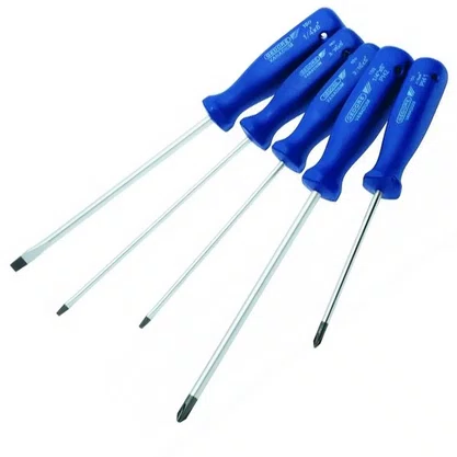 Jogo De Chaves De Fenda Simples E Philips 5 Pc Gedore