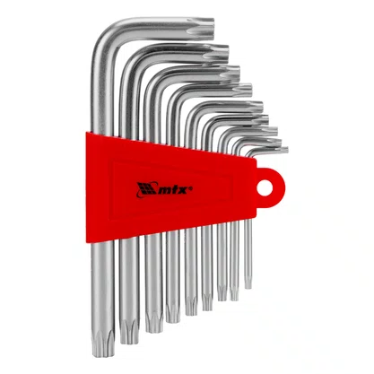Jogo de Chaves Torx L Curta T10 a T50 9pcs – MTX