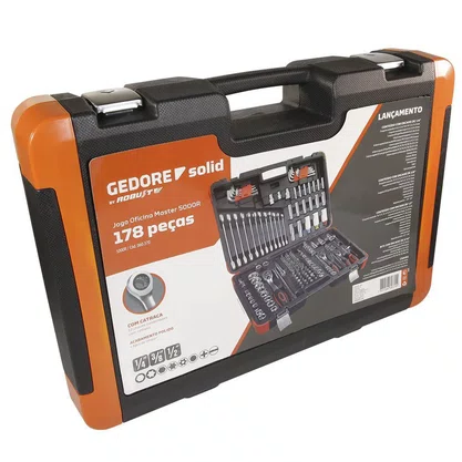 Jogo de Ferramentas 178 Peças 5000r Robust