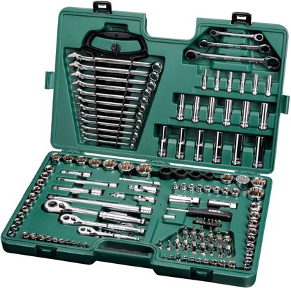 Jogo de Ferramentas Profissional 150Pc Sata