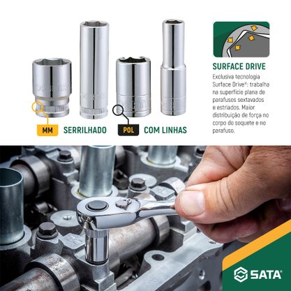 Jogo de Ferramentas Profissional 150Pc Sata