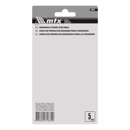 Jogo de Pontas Montadas / Pedras de Moagem 5pcs – MTX