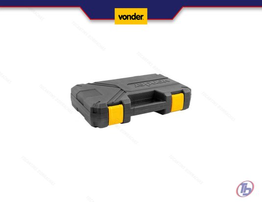 Jogo soquetes impacto 3/4" 19 a 38,0 mm 8 peças Vonder