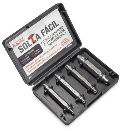 Kit saca Parafuso com Broca para Parafusadeira Rocast