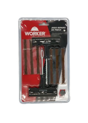 Kit de Reparo de Pneus Com Macarão Worker