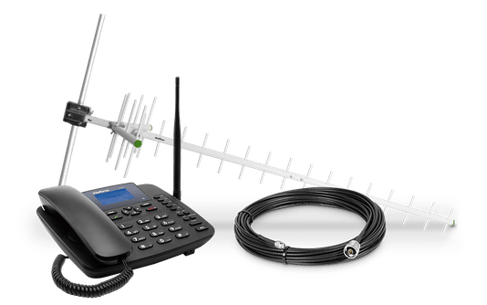 Kit de telefone celular fixo 3G CFA 6041 Intelbras