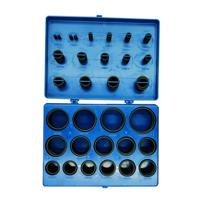 Kit O-ring Milimétrico Maleta Plástico 428pcs Agel